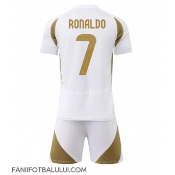 Al-Nassr Cristiano Ronaldo #7 Echipament de Fotbal Replică 2024-25 Copii Treilea (+ Șorturi)
